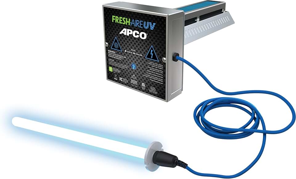 APCO Carbon Matrix HVAC, Includes Dual 2-Year Lamp for Coils and Air Handler (18-32 VAC Series) # TUV-APCO-DE2