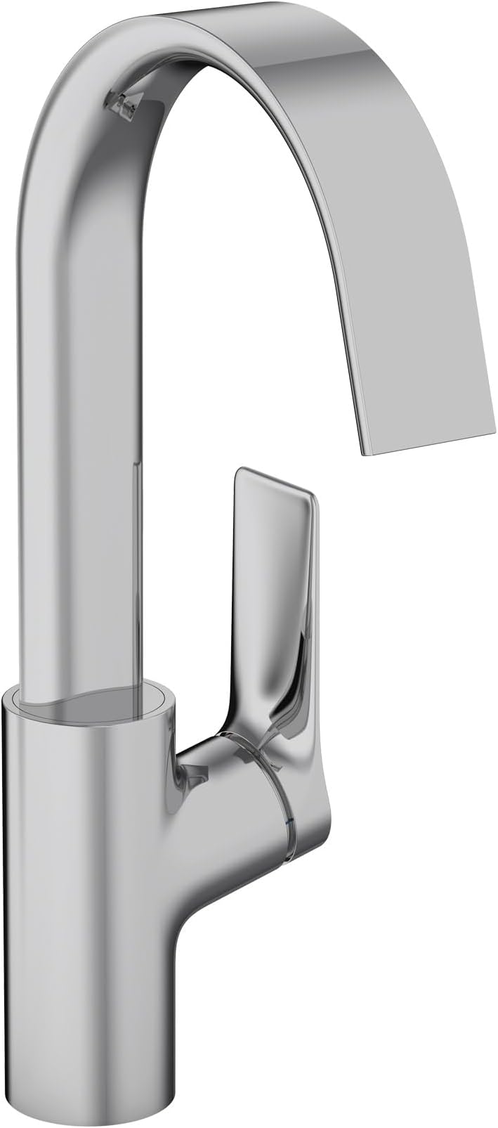 hansgrohe Vivenis Modern 1-Handle 1-Hole 12-inch Tall Bathroom Sink Faucet in Chrome, 75030001