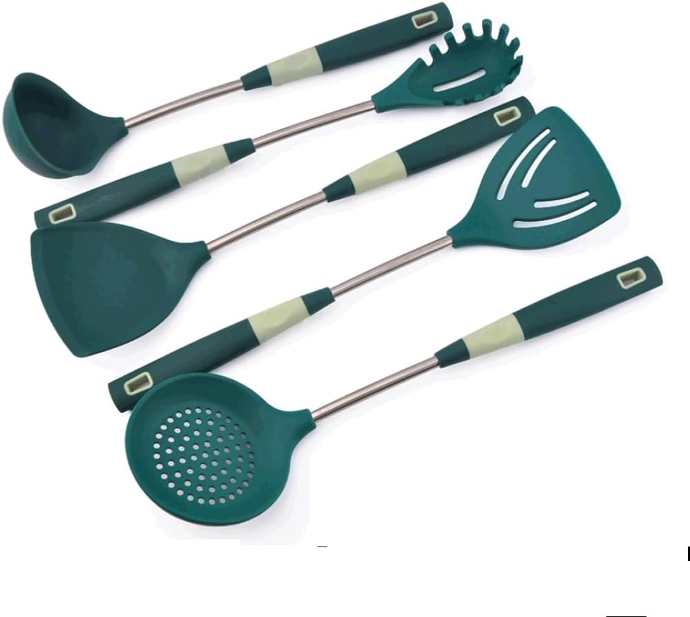 Silicone Pot Shovel Cooking Spoon Shovel Silicone Kitchenware Pot Shovel Soup Spoon Kitchen Utensils