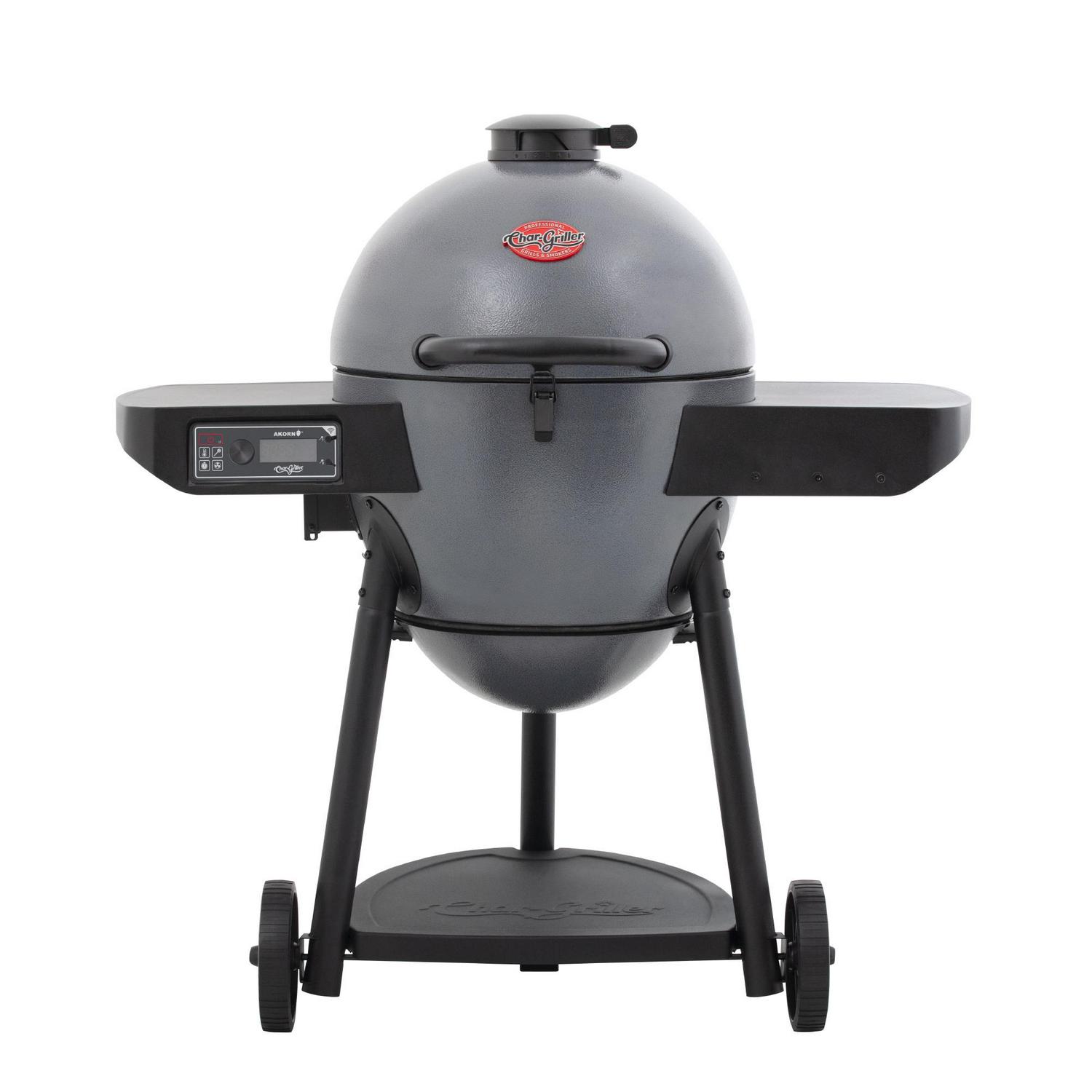 Char-Griller AKORN Auto Kamado 18-in W Gray Kamado Charcoal Grill