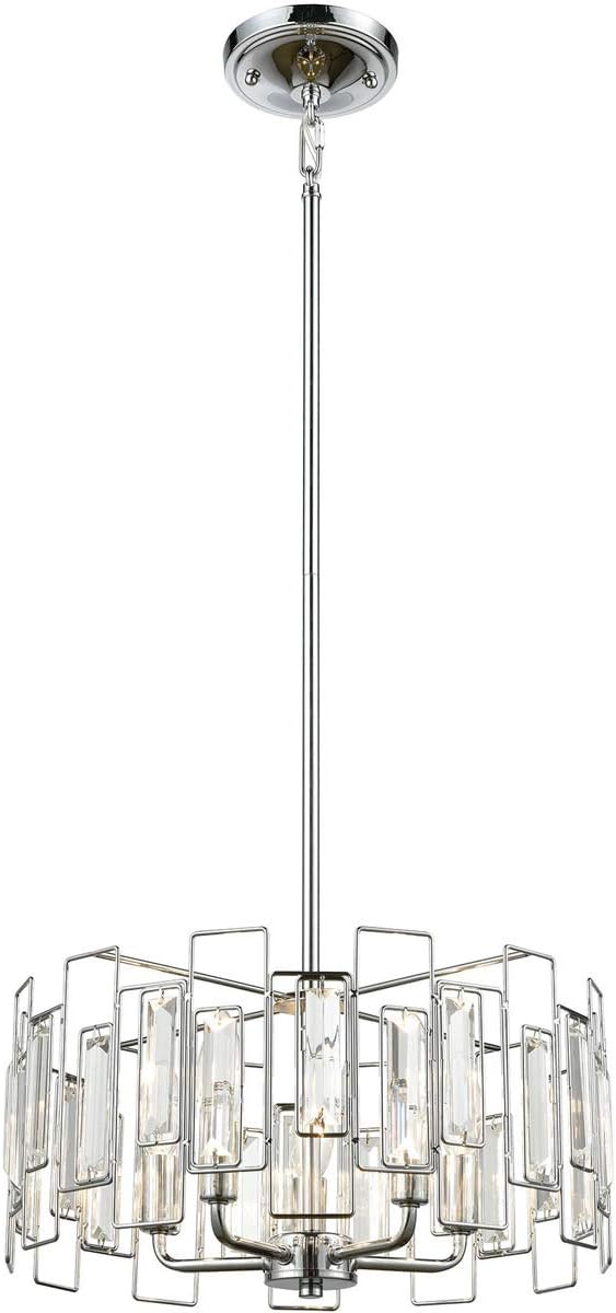 81373/5 Pendant Light, Polished Chrome