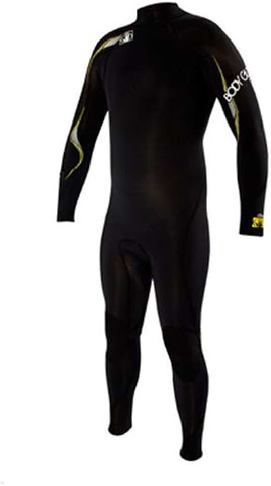 Body Glove Men's 4/3mm Vapor Slant Zip Cold Water Full Body Wetsuit, X-Small