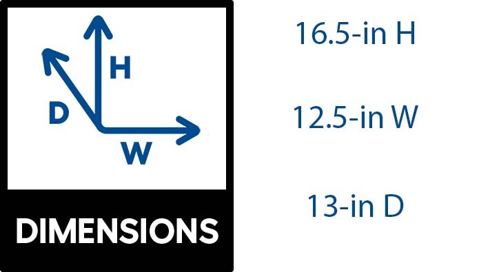 Dr. Infrared Heater Up to 1500-Watt Infrared Quartz Cabinet Indoor Electric Space Heater with Thermostat and Remote Included