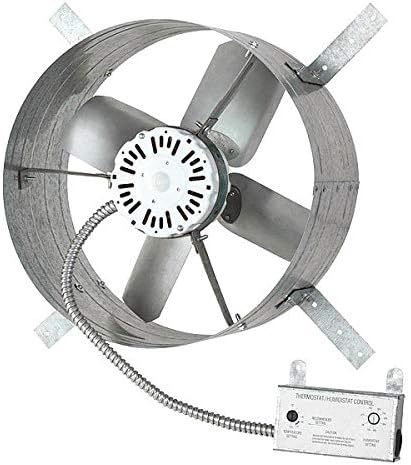 1650 CFM Gable Mount Attic Fan,120V