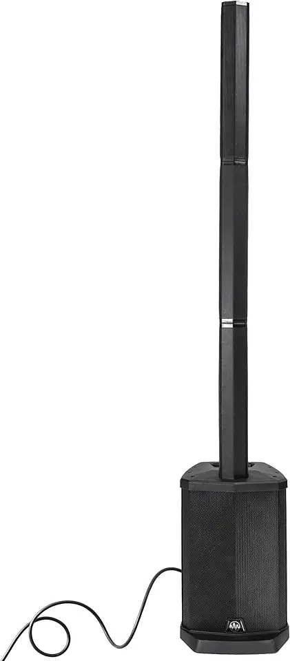 WPX-2000 Active Column Line Array Speaker 1200W Peak Power Portable PA, Bluetooth, TWS Link, Adjustable Reverb, High-Fidelity Neodymium Drivers for DJs, Parties, Live Performances