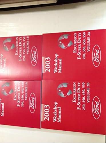 2003 FORD TRUCK Excursion F-250 350 450 550 Service Shop Repair Manual NEW W EWD