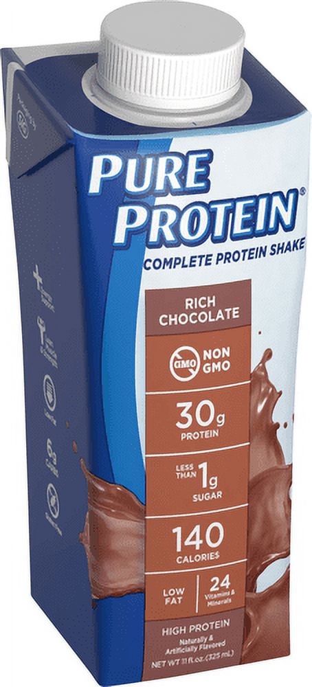 Pure Protein Complete Protein Shake Rich Chocolate 30g Protein