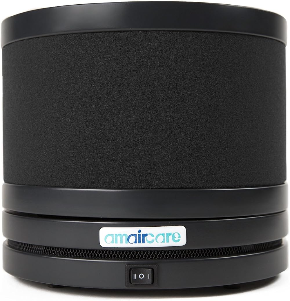 Amaircare 03-A-3KSL-00 Roomaid HEPA Air Filtration System, Slate