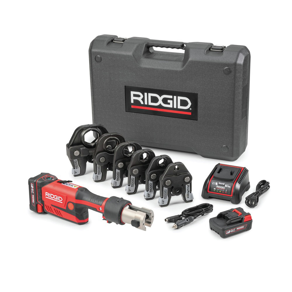 Ridgid Rp 351 Press Tool Kit With Propress Jaws (1/2