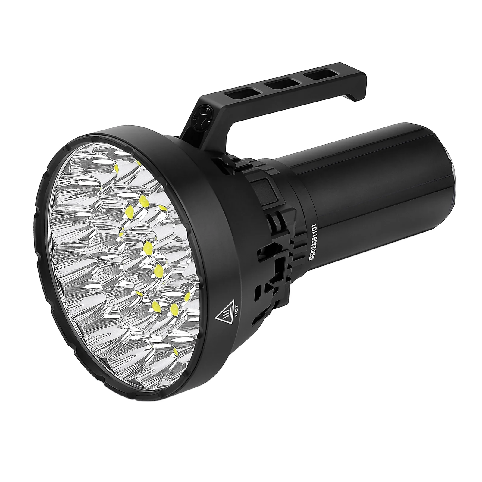 IMALENT MS32 200000 Lumen Power Flashlight with 32 Cree XH70 II High Brightness LEDs, 100W Type-C Professional Searchlight