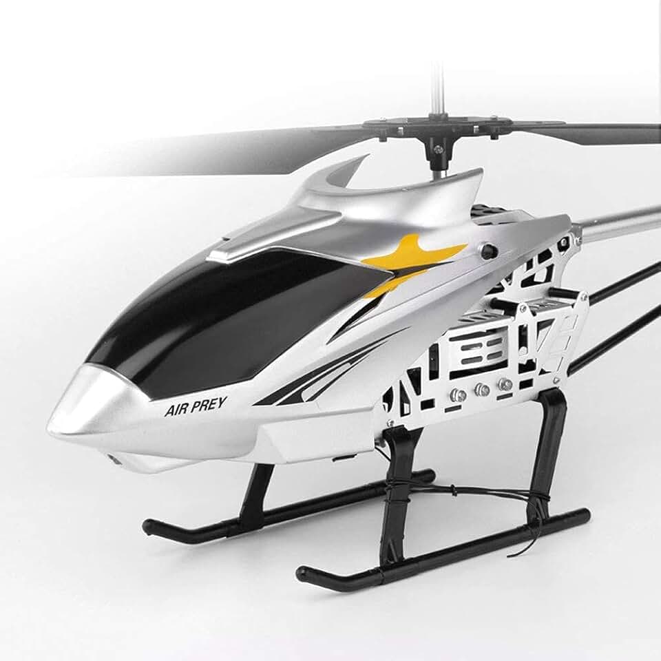 Remote Control Helicopter,30” Super Large Telecontrolled Aircraft 3.5 Channel Fall Resistant Helicopter Charging Toy Model with LED Light RC Toy Gift for Children