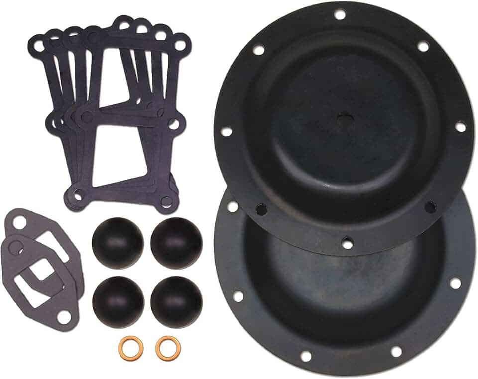 Repair Kit, Buna, Fluid, for 1-1/2 in Pump
