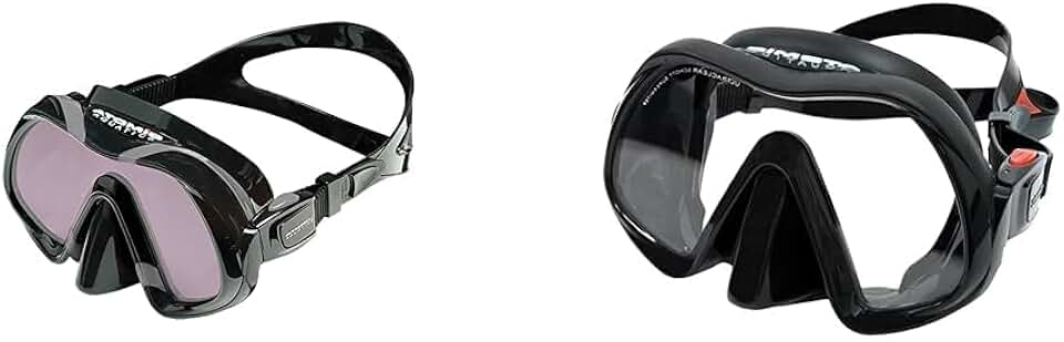 Atomic Aquatics Venom Scuba Diving Masks with UltraClear Lenses | ARC & Frameless Models