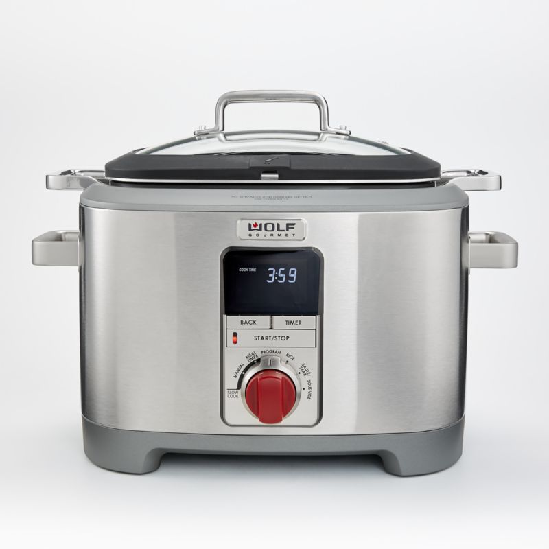 Wolf Gourmet Multi Cooker with Red Knob
