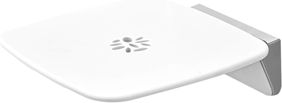 Folding Shower Seat, Wall Mounted Shower Chair for Elderly, for Bathroom RV or Yacht Shoe Bench Rest Stool, Load of 180kg