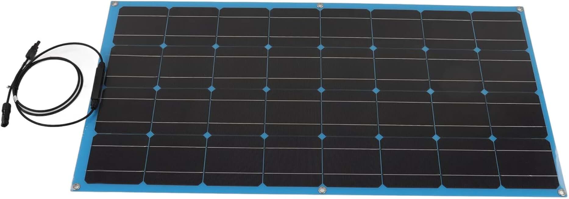 150W 18V Flexible Solar Panel High Efficiency Monocrystalline Solar Charging Panel Solar Power Bank External Battery Pack for Automobile Houseboat Car RV Boat,Solar Panel Charger, Flexible Solar