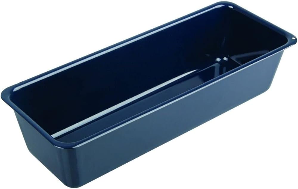 Dr.Oetker Bread Baking tin Back-Liebe 35 cm in Black, Enamel, 35 x 11 x 7 cm