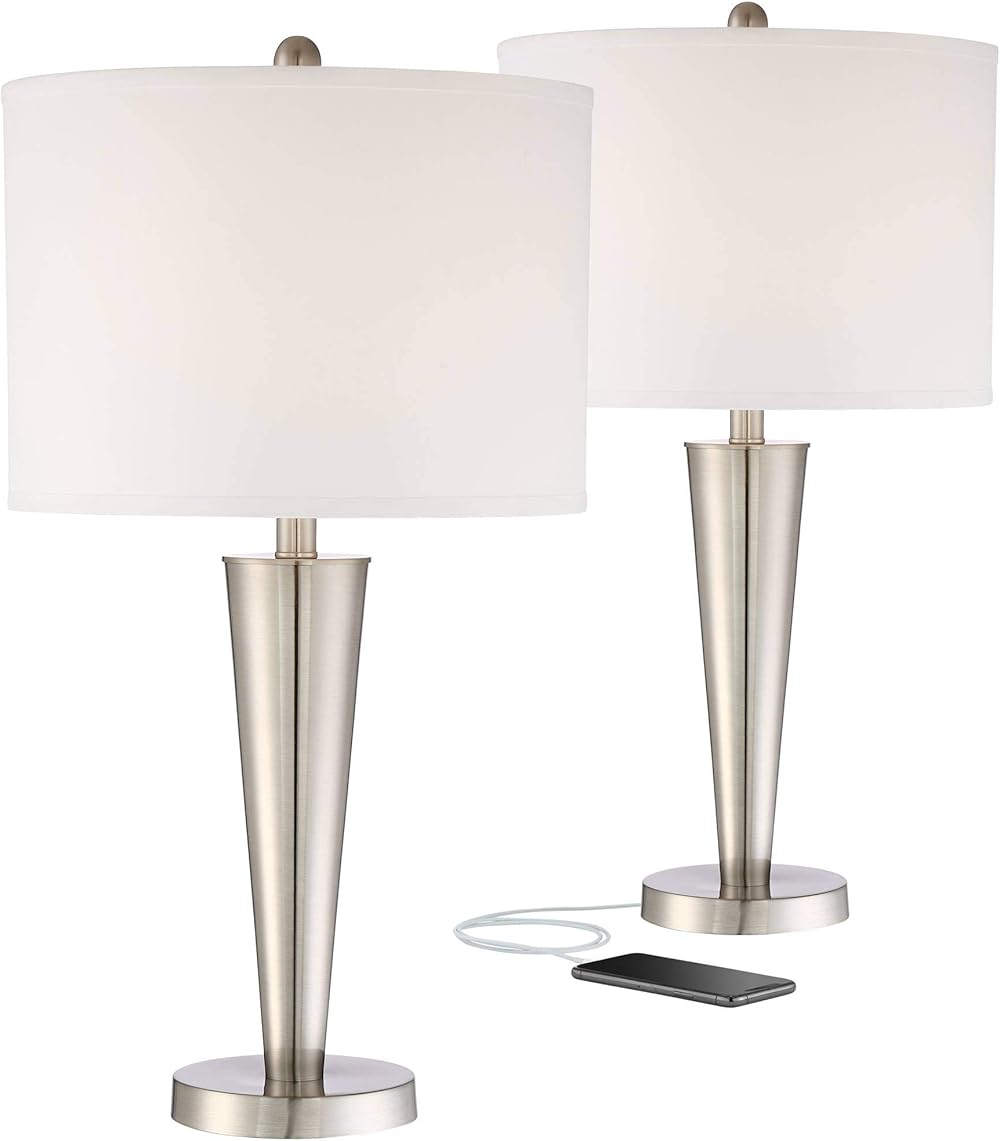 360 Lighting Geoff Art Deco Style Table Lamps 26