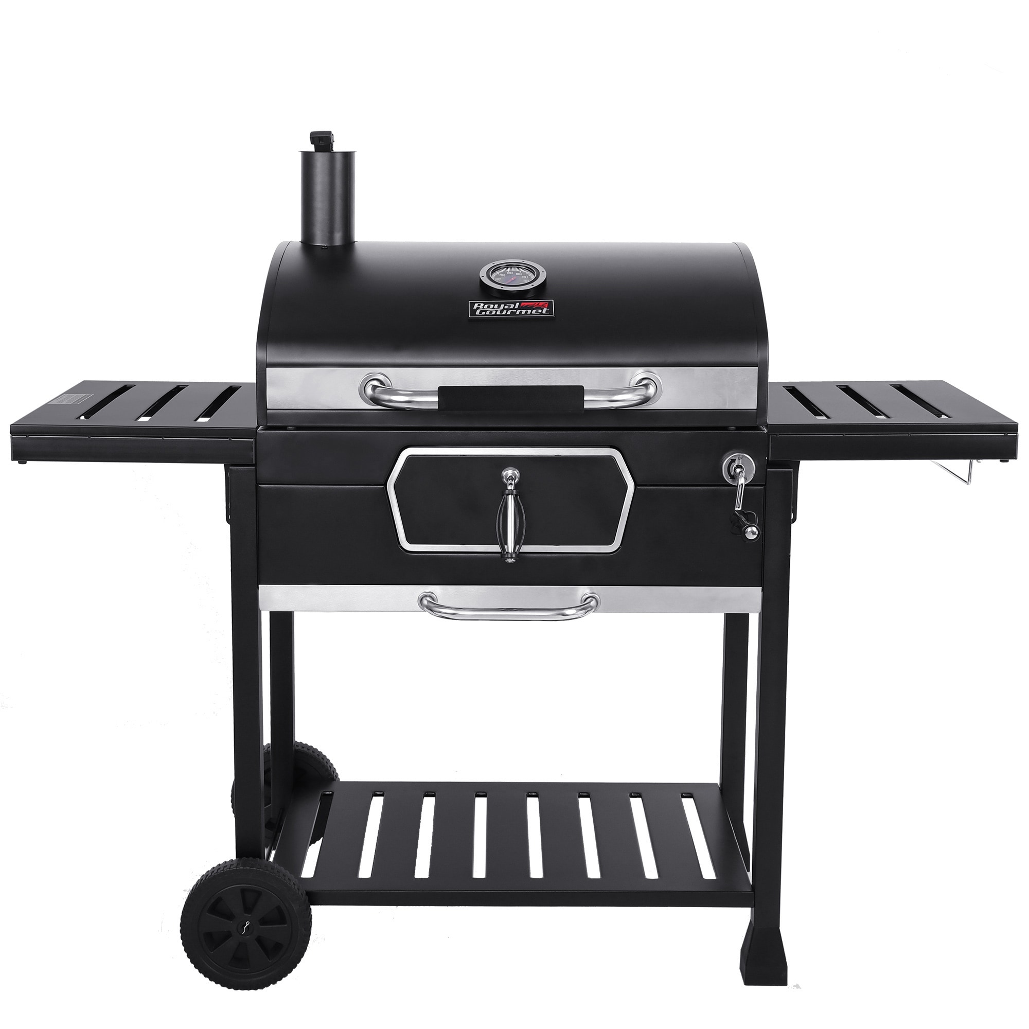 Royal Gourmet 30-in W Black Charcoal Grill