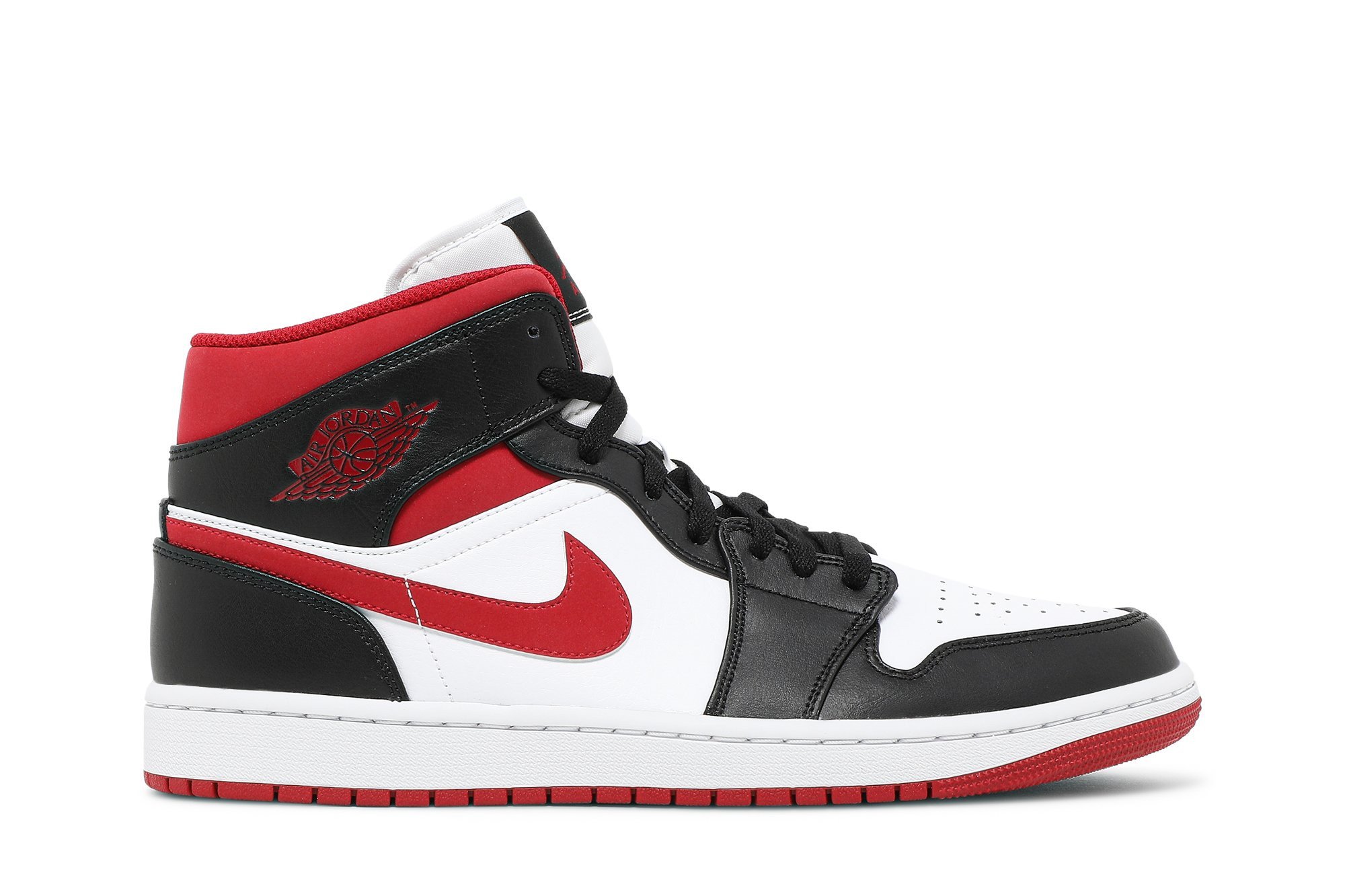 Air Jordan 1 Mid 'Black Gym Red' 554724-122