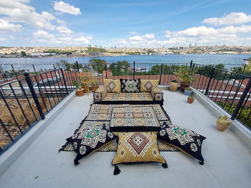 Sofas and Loveseat, Traditional Design Arabic Lounge Set, Arabic Majlis, Pallet Sofa Sectionals, Turkish Sofa Set, Arabic Sofa, Floor Couch (Sofa Full Set)