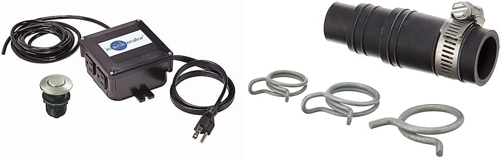 InSinkErator STS-OOSN Garbage Disposal + InSinkErator DWC-00 Dishwasher Connector Kit