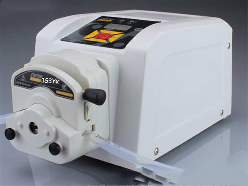 YZ15 Variable Speed Peristaltic Pump 2000ml/min High Flow AC110v -240V with 2 Meters Silicon Tubing Stepper Motor Long Life