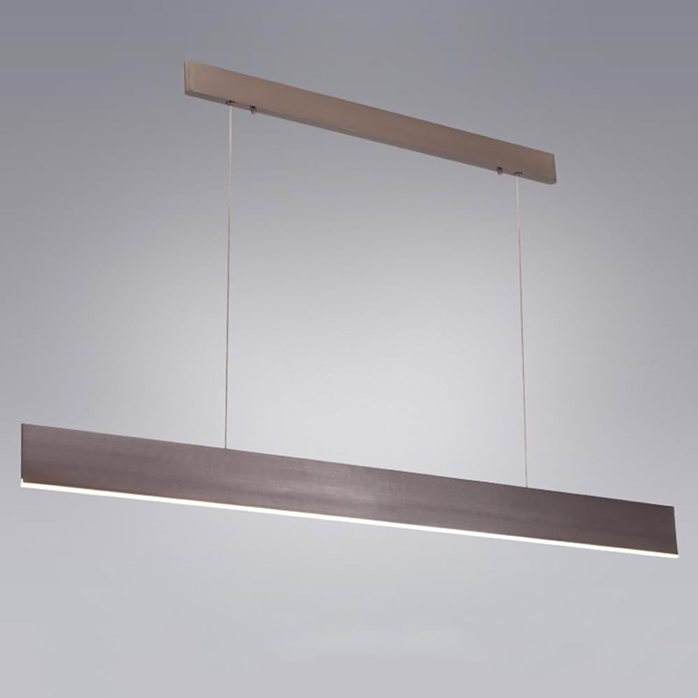 Indoor Light Led Modern Chandelier Bar Counter Chandelier Creative Light Bar Retro Chandelierk Brown Illumination