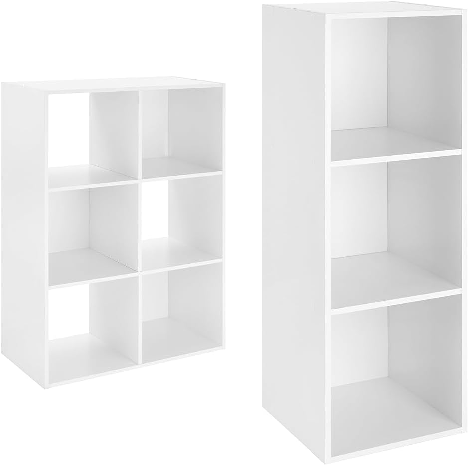 Whitmor Cube Organizers (6 Cubes) and (3 Cubes)