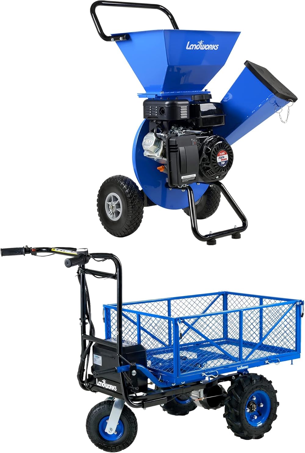 Landworks Wood Chipper 3 in 1 Multi-Function 3