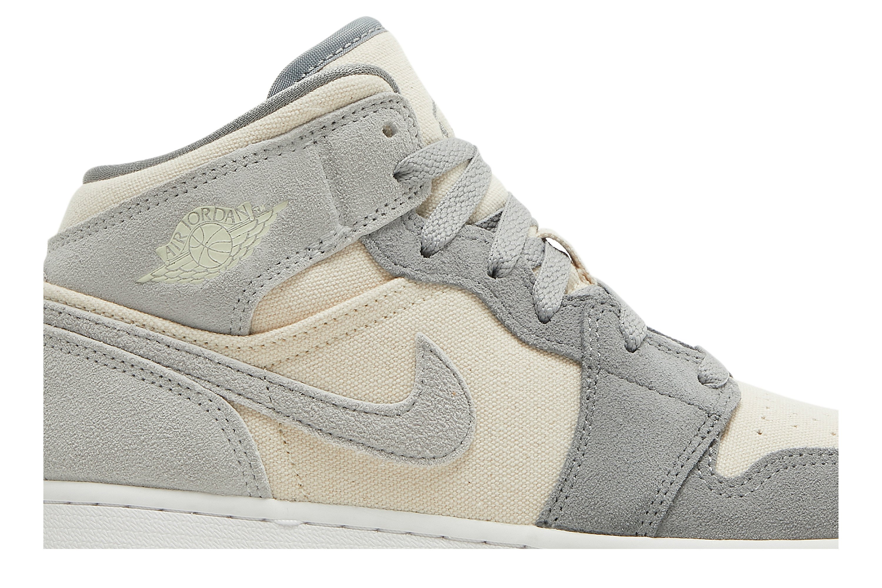 Air Jordan 1 Mid SE GS 'Coconut Milk Particle Grey' DN4346-100