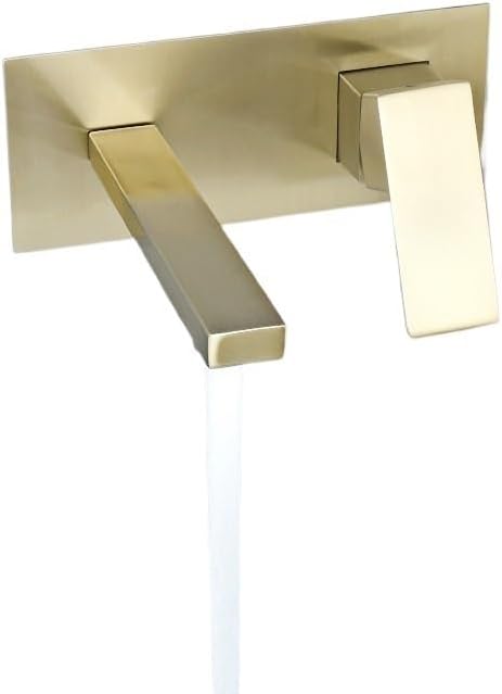 Embedded Wall Type Table Basin Faucet Washbasin Basin Wall Water Faucet (Color : D, Size : Uniform Size)