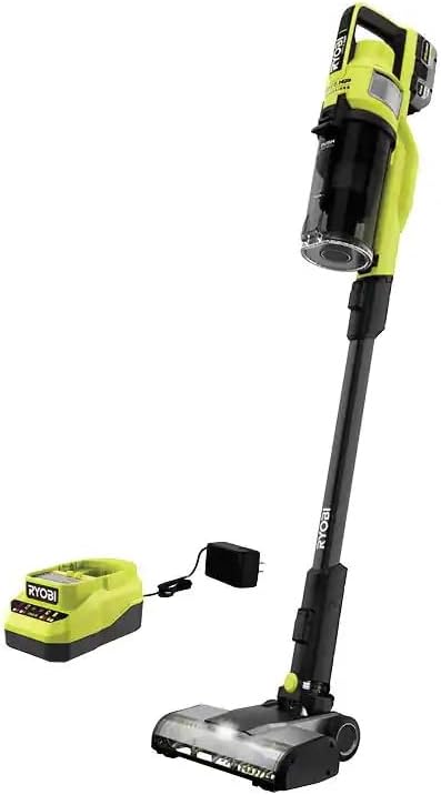 Pacroban ONE+ HP 18V Brushless Cordless Pet Stick Vacuum Cleaner Kit with 4.0 Ah HIGH Performance Battery and Charger