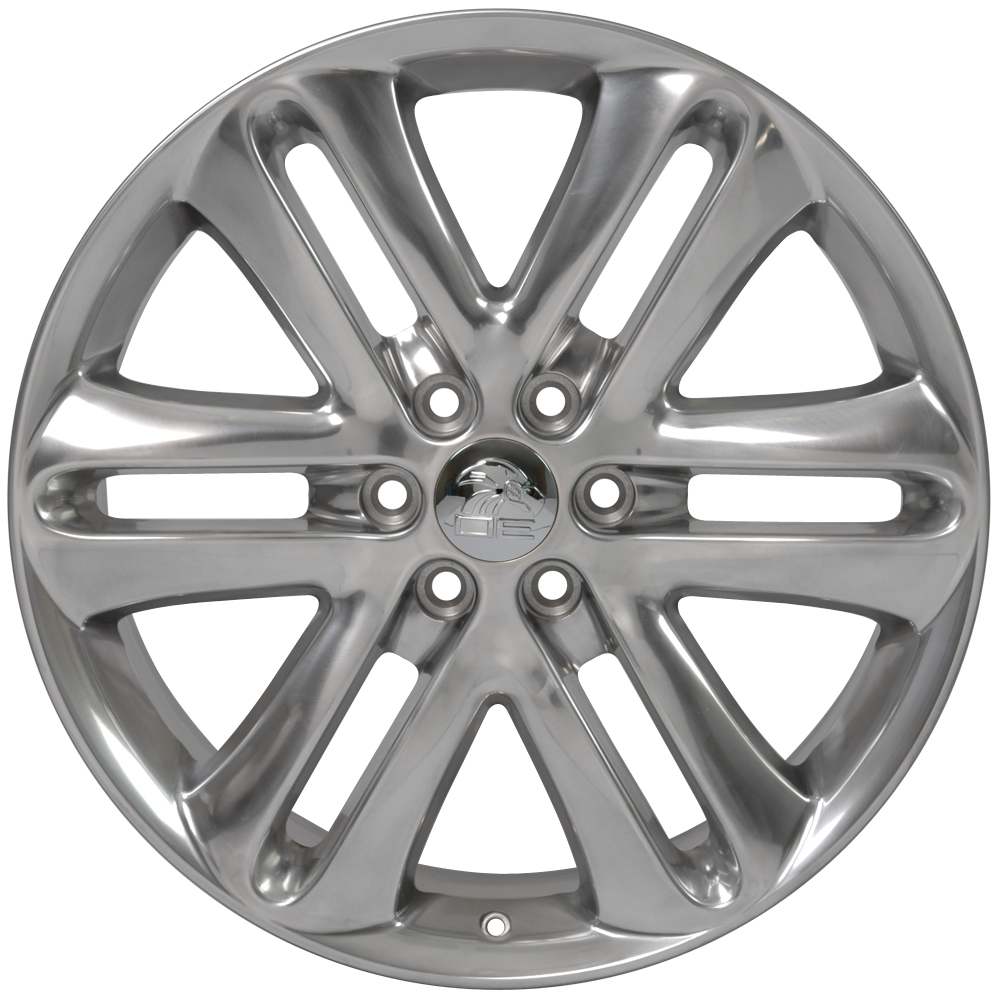 22 inch Polished 3918 OE Wheels Rim Fits Ford Trucks - F-150 Style