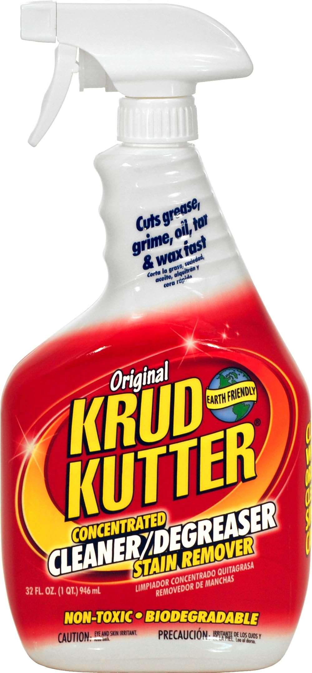 KRUD KUTTER KK32/12 Original Concentrated Cleaner/Degreaser, 32-Ounce, 12-Pack