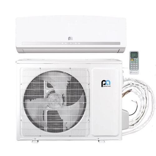 Perfect Aire 3PAMSHQC24BOX Ductless Mini-Split Air Conditioner and Heat Pump 24,000 BTU w/Remote White
