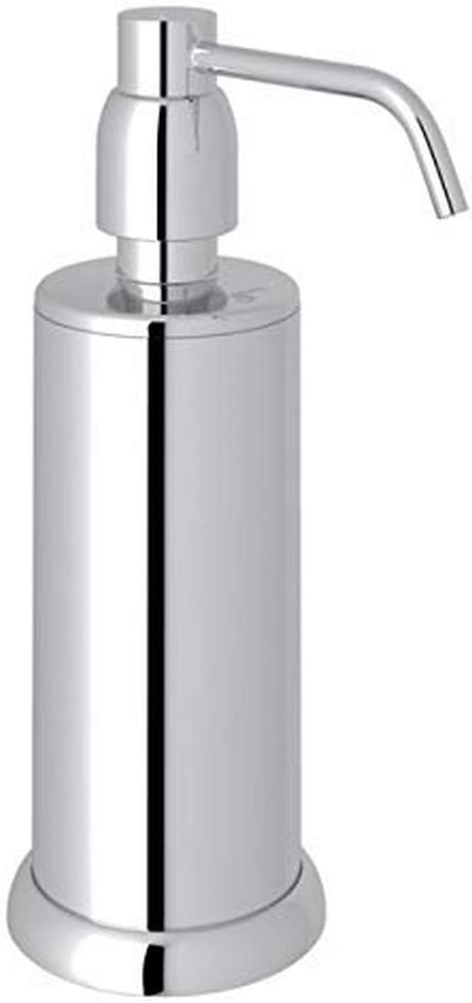 Rohl U.6433APC Perrin & Rowe Transitional Free Standing Soap Dispenser, Polished Chrome