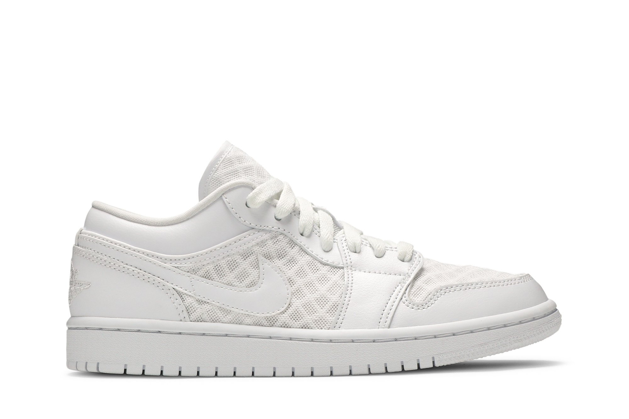 Wmns Air Jordan 1 Low Breathe 'Triple White' DC9508-100