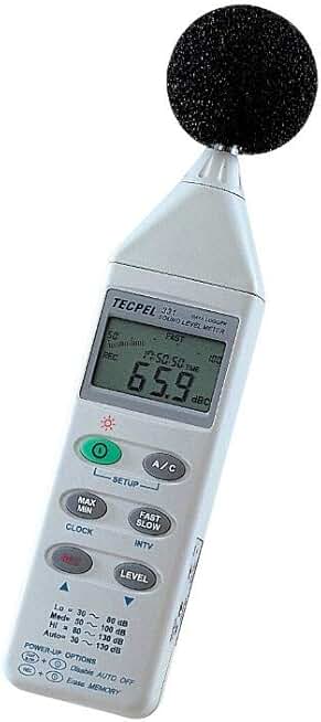 Digital Sound Level meter data logger data logging dB noise recorder TECPEL DSL-331