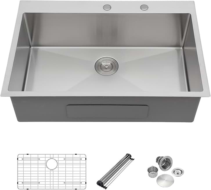 Mocoloo 28 Kitchen Sink Drop In 28