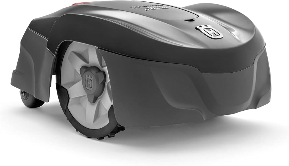 Husqvarna Automower 115H 4G Robotic Lawn Mower with Patented Guidance System, Automatic Lawn Mower with Self Installation and Ultra-Quiet Smart Mowing Technology for Small to Medium Yards (0.4 Acre)
