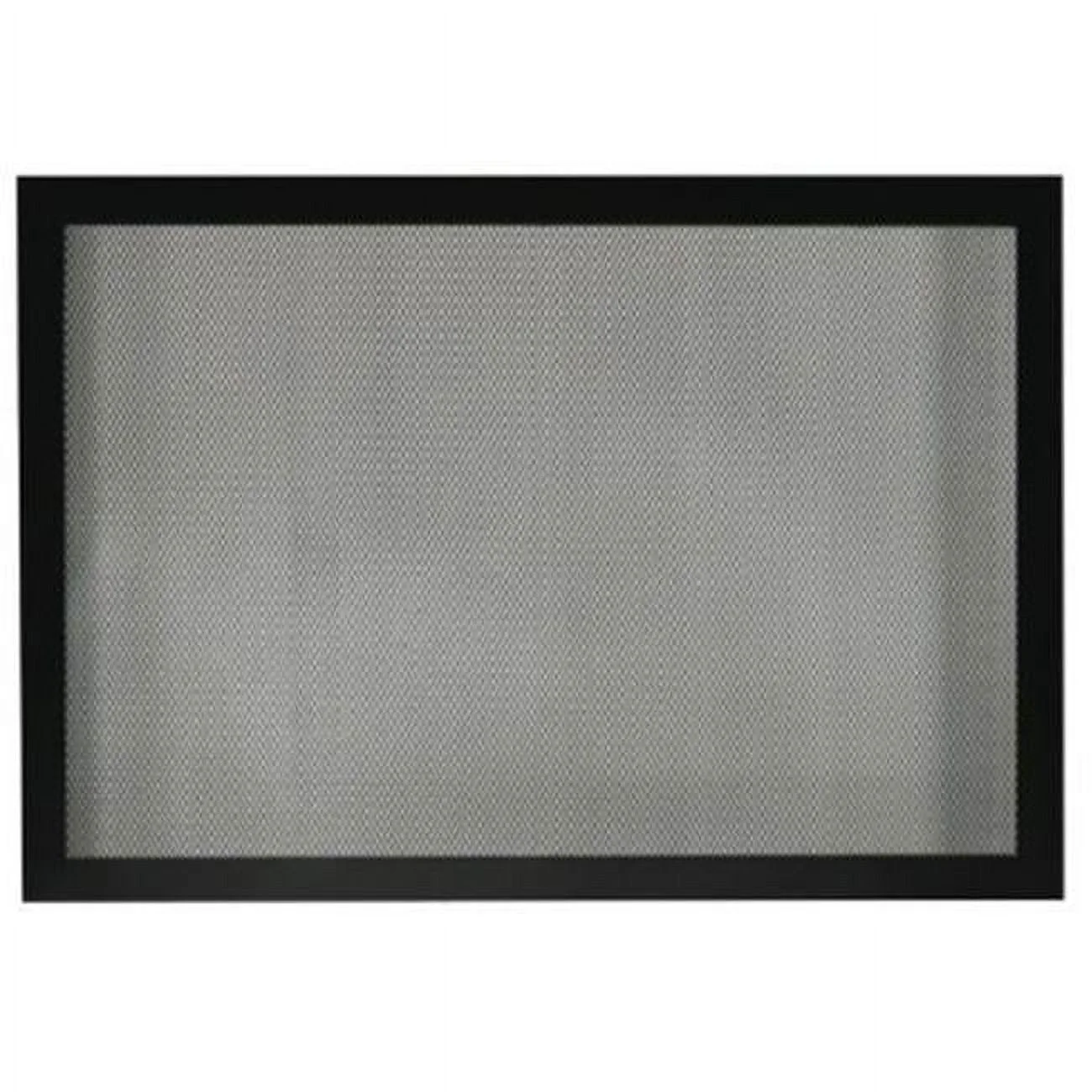 Fireplace Protection Barrier Screen, Black