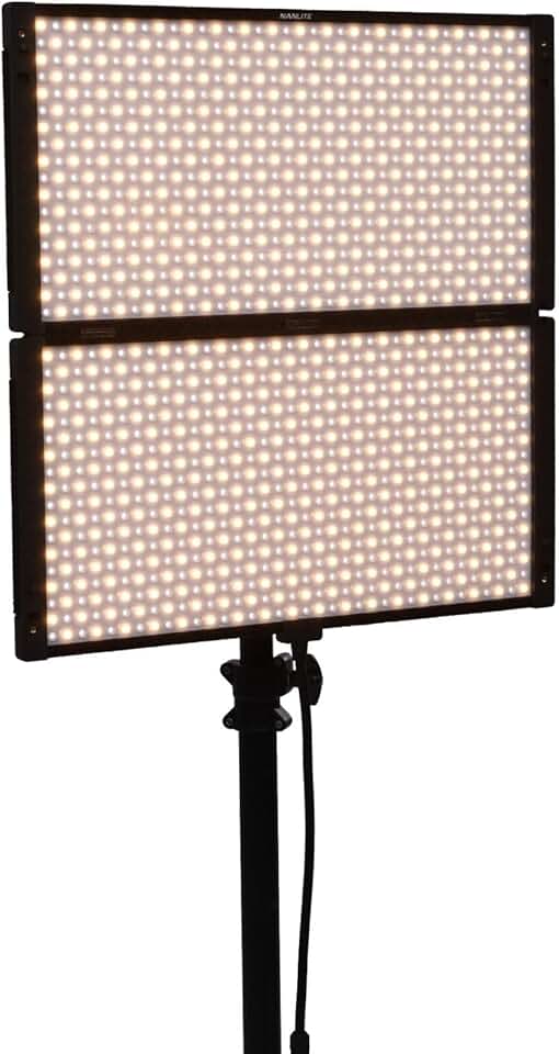 Nanlite PavoSlim 240B 2x2 Bi-Color LED Panel with Included softbox & eggcrate (PS240B)