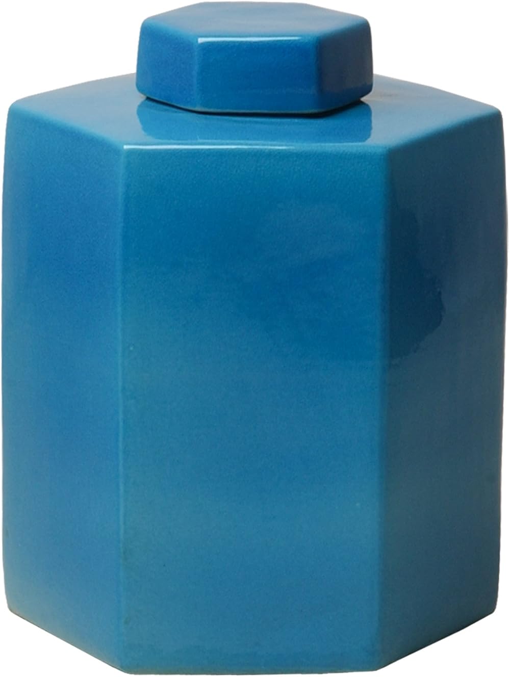 French Turq HEX Tea CANNISTER, 14