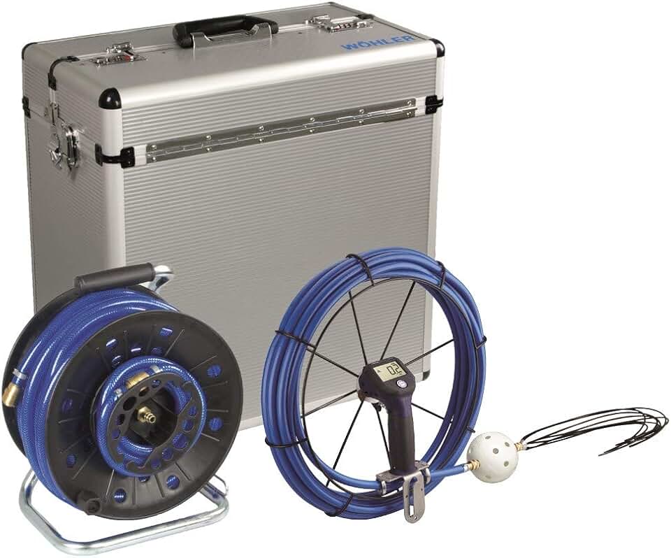 Wohler Compressed Air Cleaning Professional Set | Duct Cleaning Tools for Residential & Commercial Applications | Dryer Vent Cleaning | Including 7 Pcs