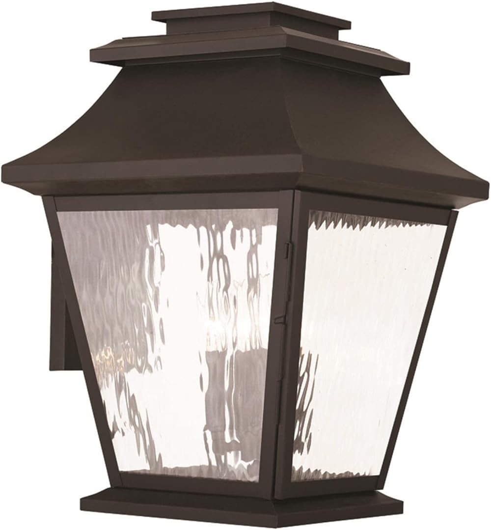 20240-07 Hathaway 4-Light Outdoor Wall Lantern, Bronze