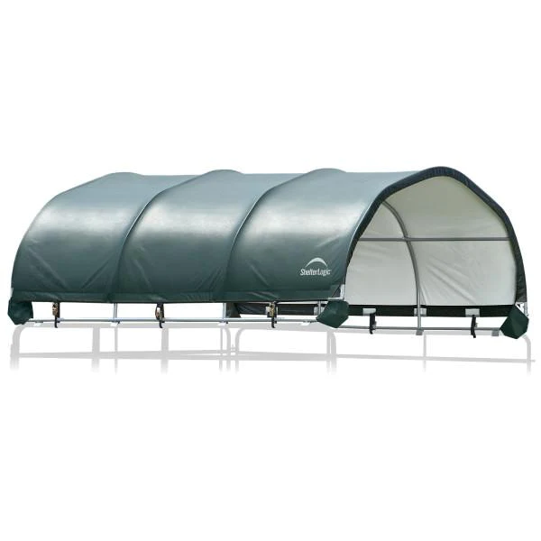 ShelterLogic 12 x 12 ft. Corral Shelter 1 3/8