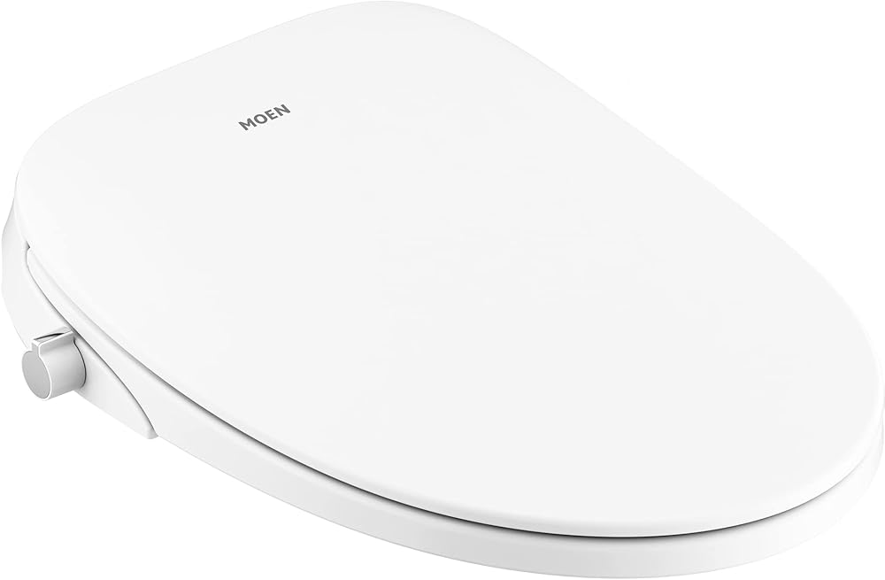 Moen EB800 2-Series Standard Electric Bidet Elongated Toilets in White with Heated Seat