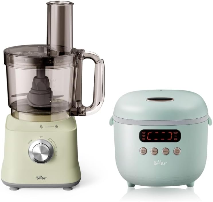 Bear Food Processors and Rice Cooker, make kitchen easy!