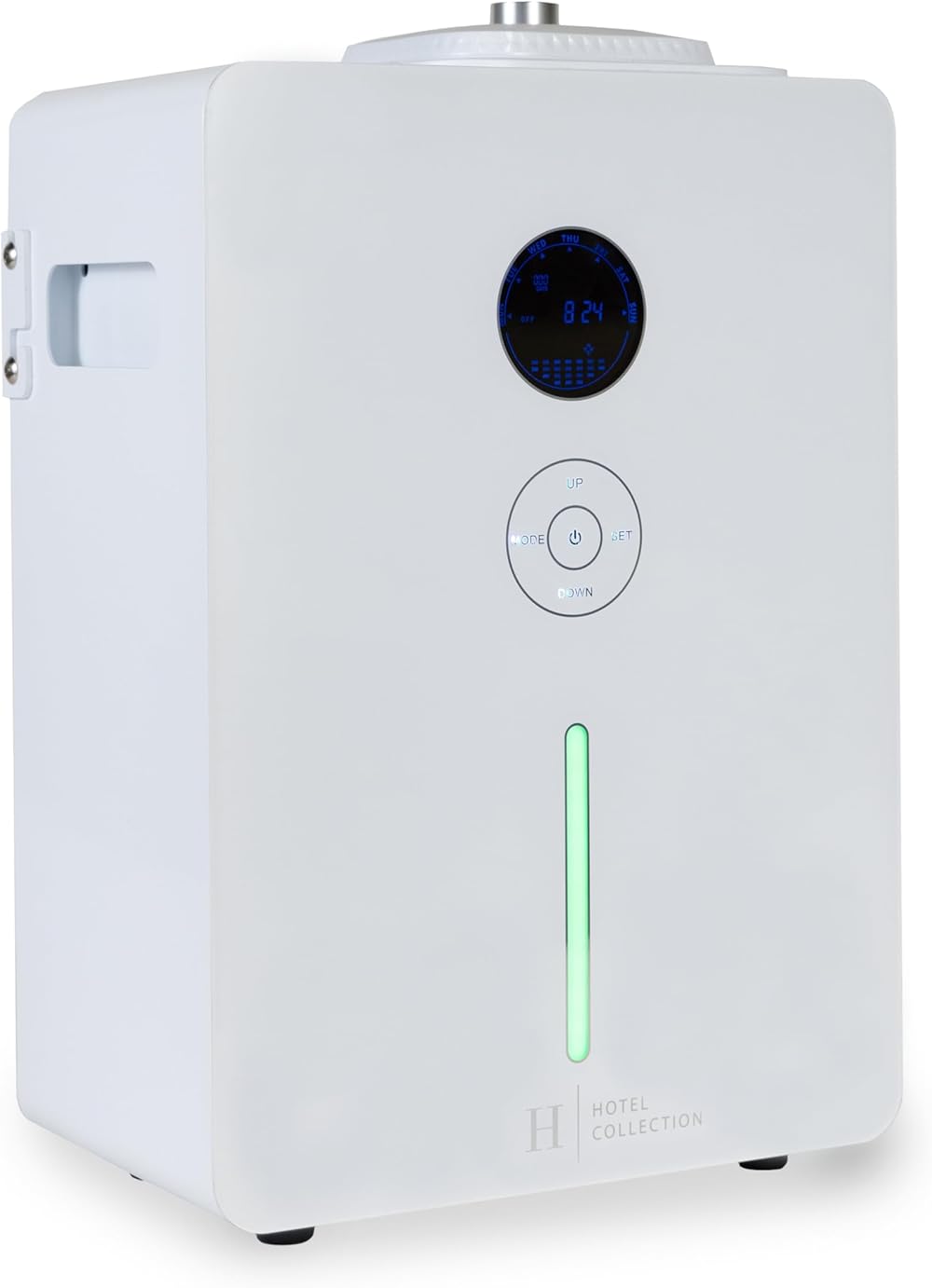 Villa Scent Diffuser - HVAC System or Stand Alone Fragrance Oil Diffuser - Heatless, Waterless, Smart Timer, No Residue, Security - Home Decor, Essential Oils - 1800 sq ft, White